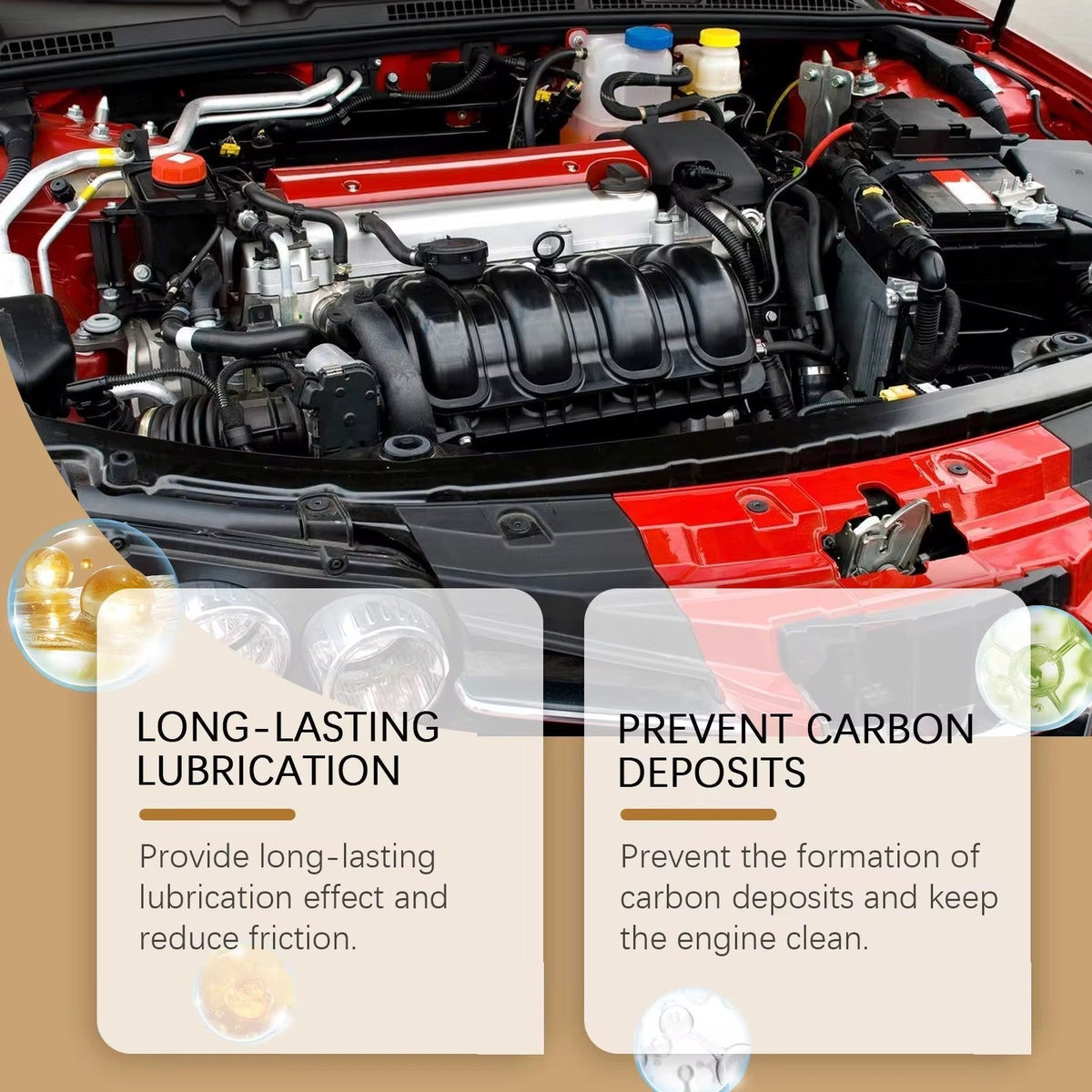 Protecteur anti-usure moteur très efficace pour les moteurs et voitures