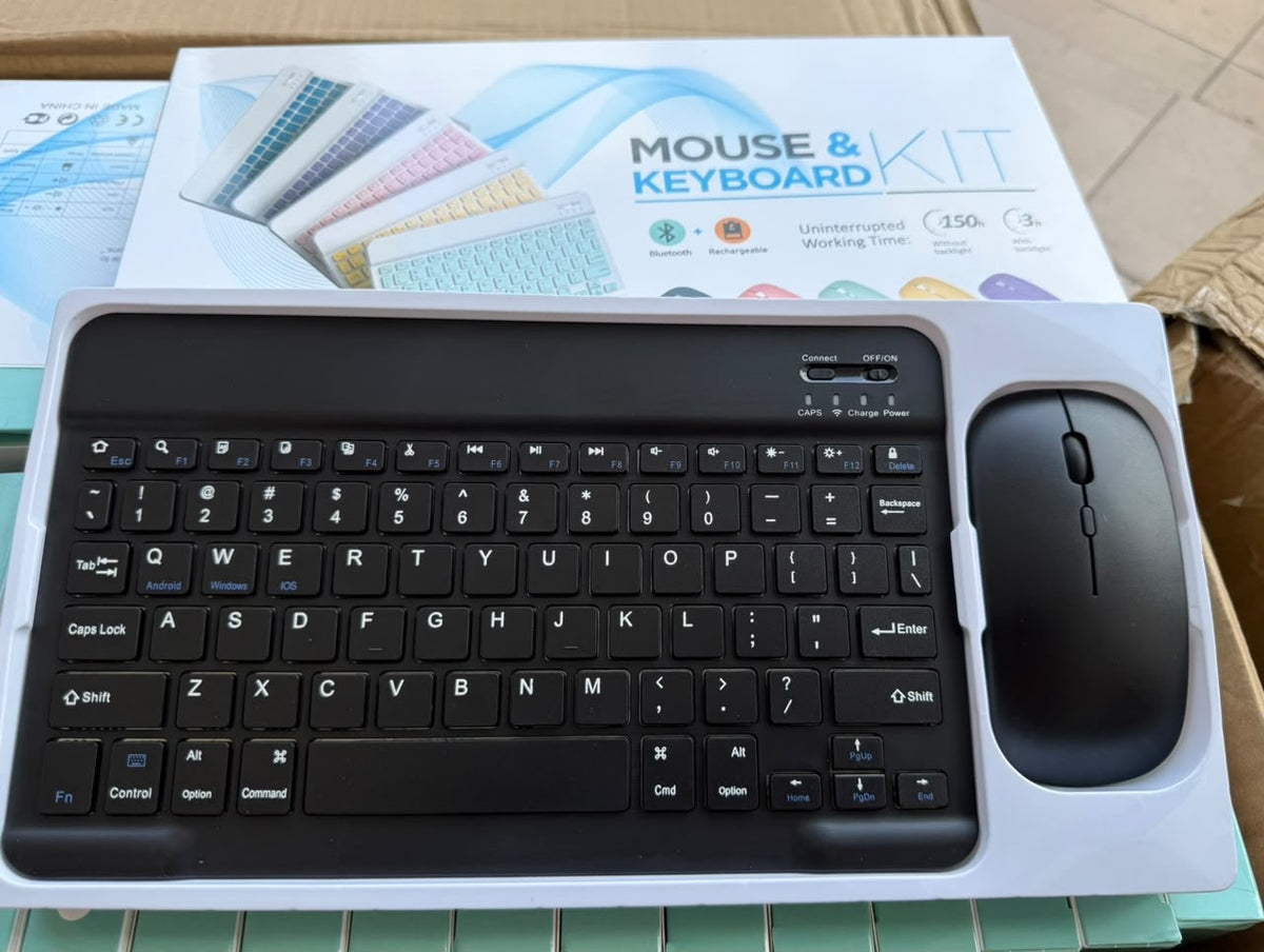 ⌨️🖱️ KIT CLAVIER + SOURIS SANS FIL RECHARGEABLE