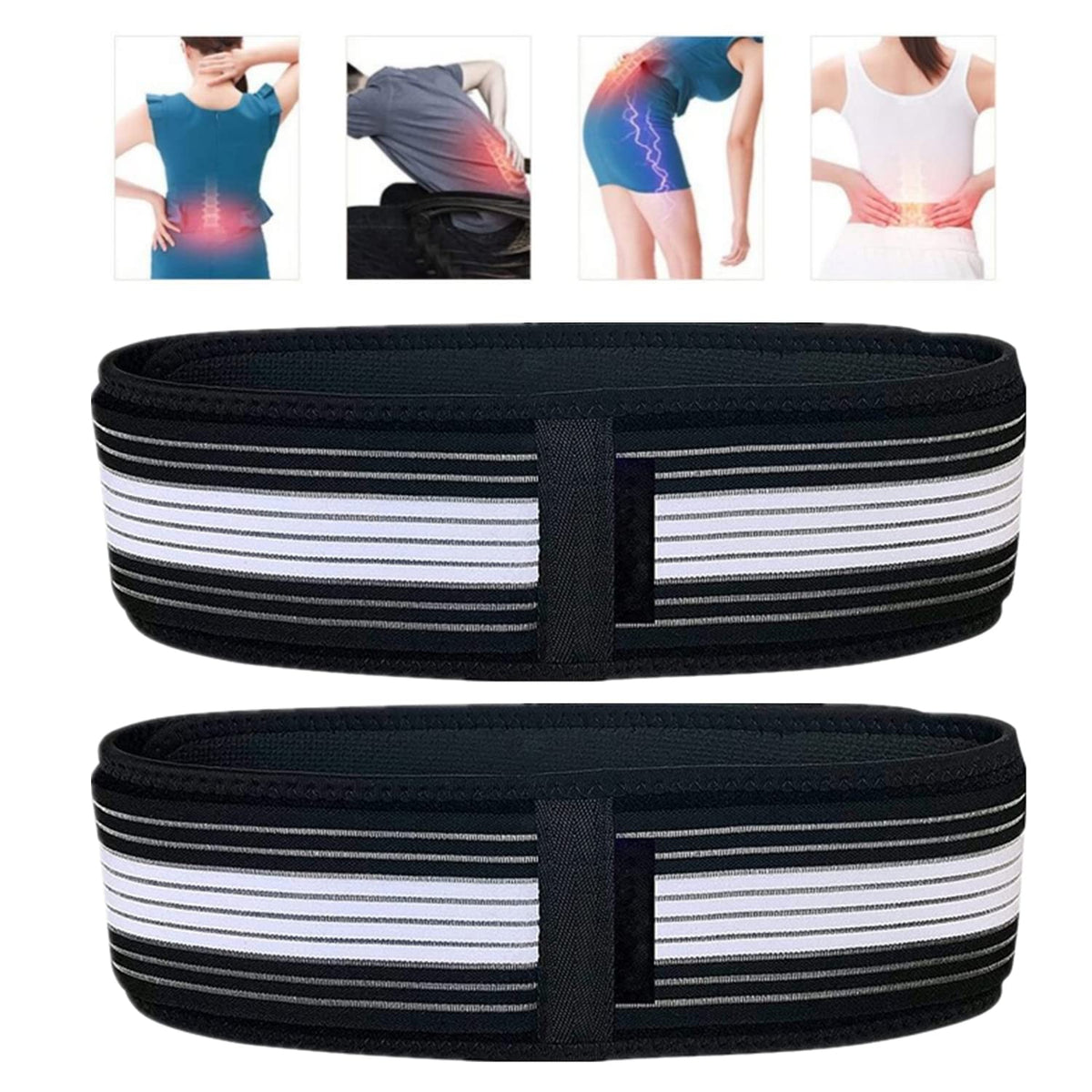 Ceinture PhysioMedic l Anti-Douleur pour le Dos et la Sciatique