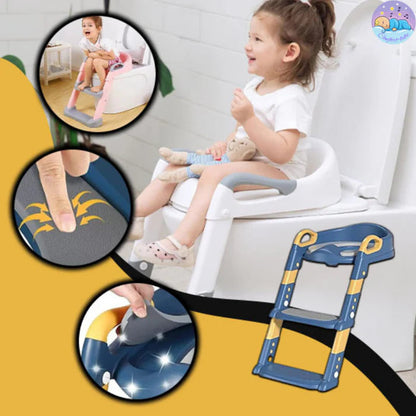 EASYSTEP™ | SIÈGE DE TOILETTE PLIABLE POUR ENFANT - 2 à 10 ans -