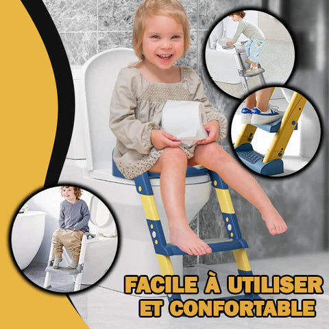 EASYSTEP™ | SIÈGE DE TOILETTE PLIABLE POUR ENFANT - 2 à 10 ans -