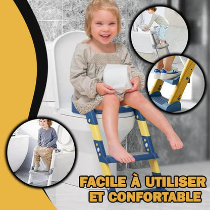 EASYSTEP™ | SIÈGE DE TOILETTE PLIABLE POUR ENFANT - 2 à 10 ans -