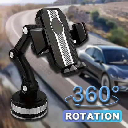 Support de téléphone de voiture rotatif à 360 ° Cd