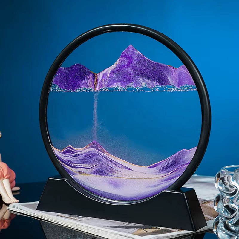 Cadre de Sable Mouvant Décoratif 3D Cc