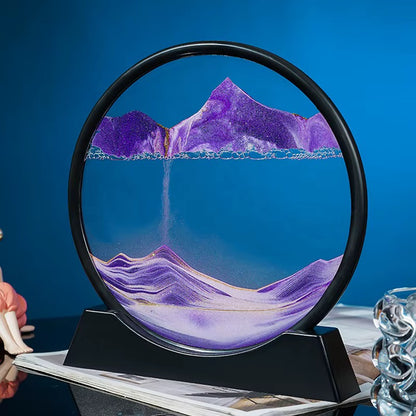 Cadre de Sable Mouvant Décoratif 3D Cc