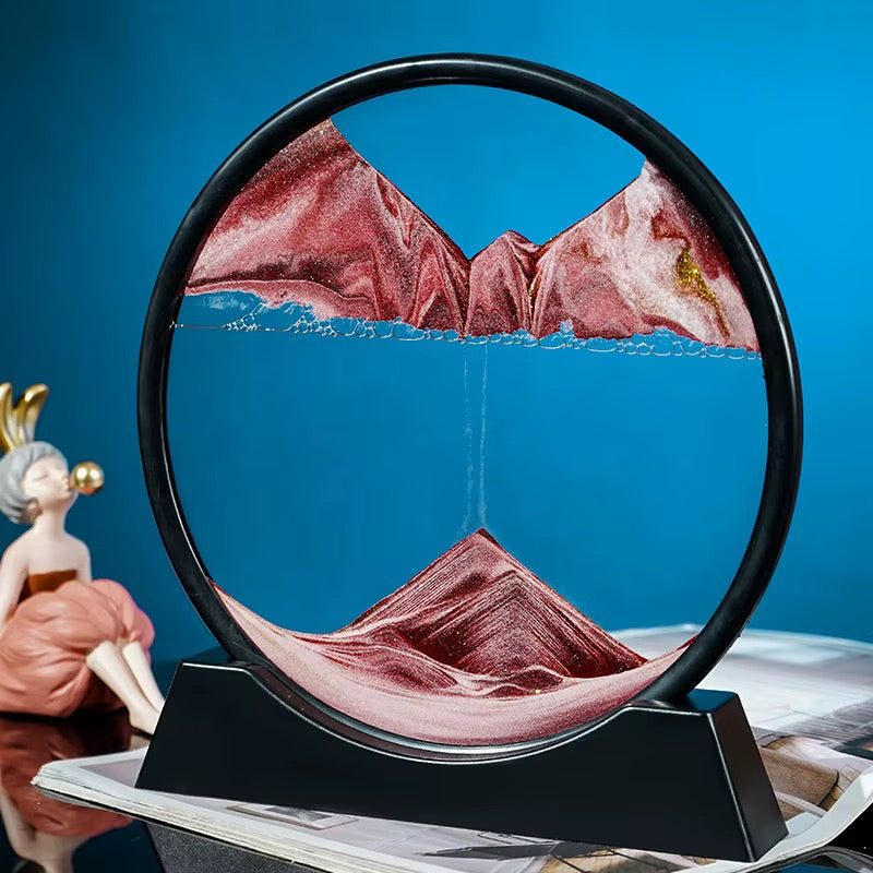 Cadre de Sable Mouvant Décoratif 3D Cc