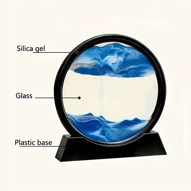 Cadre de Sable Mouvant Décoratif 3D Cc