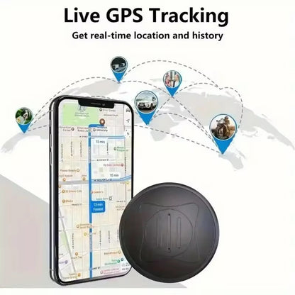 Mini Traceur GPS GF10, Localisateur de Clé Intelligent Magnétique pour Animal de Compagnie, Enfant, Personne Âgée, Moto
