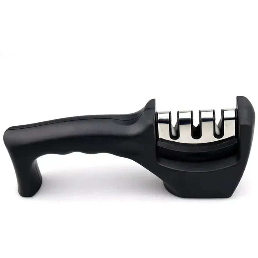 Aiguiseur de couteaux multi fonction en acier inoxydable