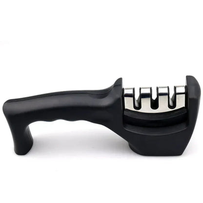 Aiguiseur de couteaux multi fonction en acier inoxydable