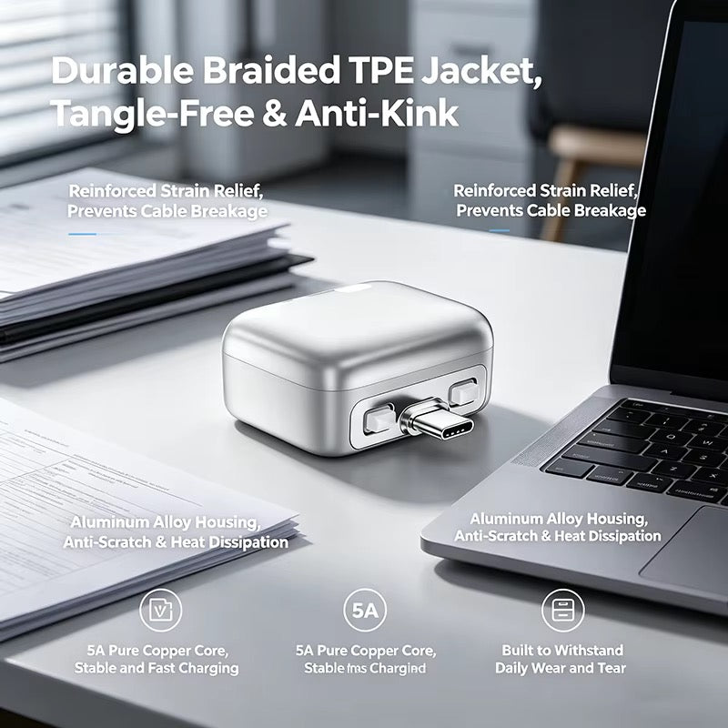 SÉPARATEUR AUTOMATIQUE DE CHARGE RAPIDE USB TYPE‑C 140W