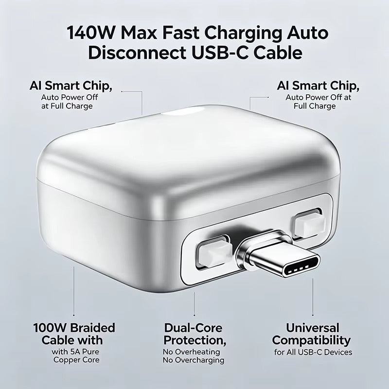 SÉPARATEUR AUTOMATIQUE DE CHARGE RAPIDE USB TYPE‑C 140W