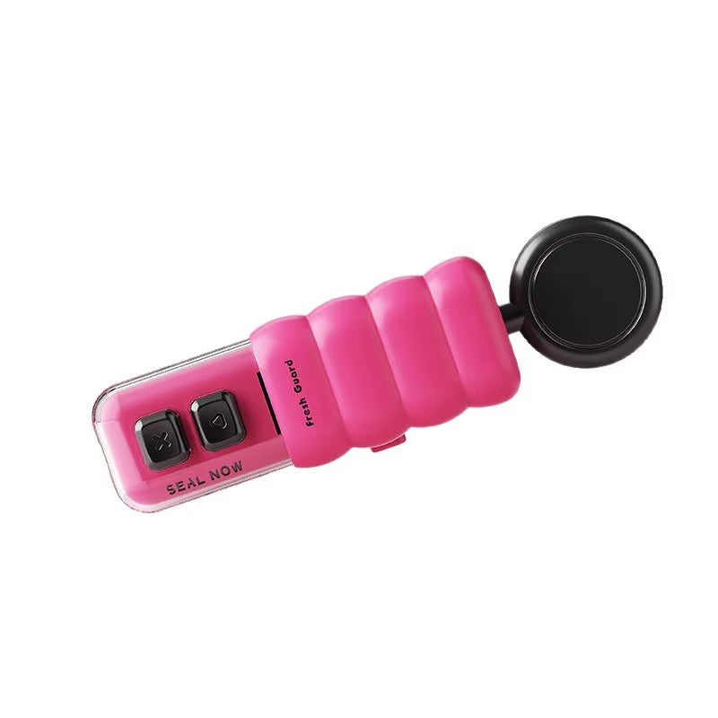 Scelleuse de sacs mini rechargeable, scelleuse thermique 3-en-1 avec ouvre-bouteille et aimant