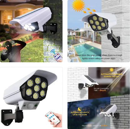 LAMPES SOLAIRE A COMMANDE DETECTEUR DE MOUVEMENT PRO