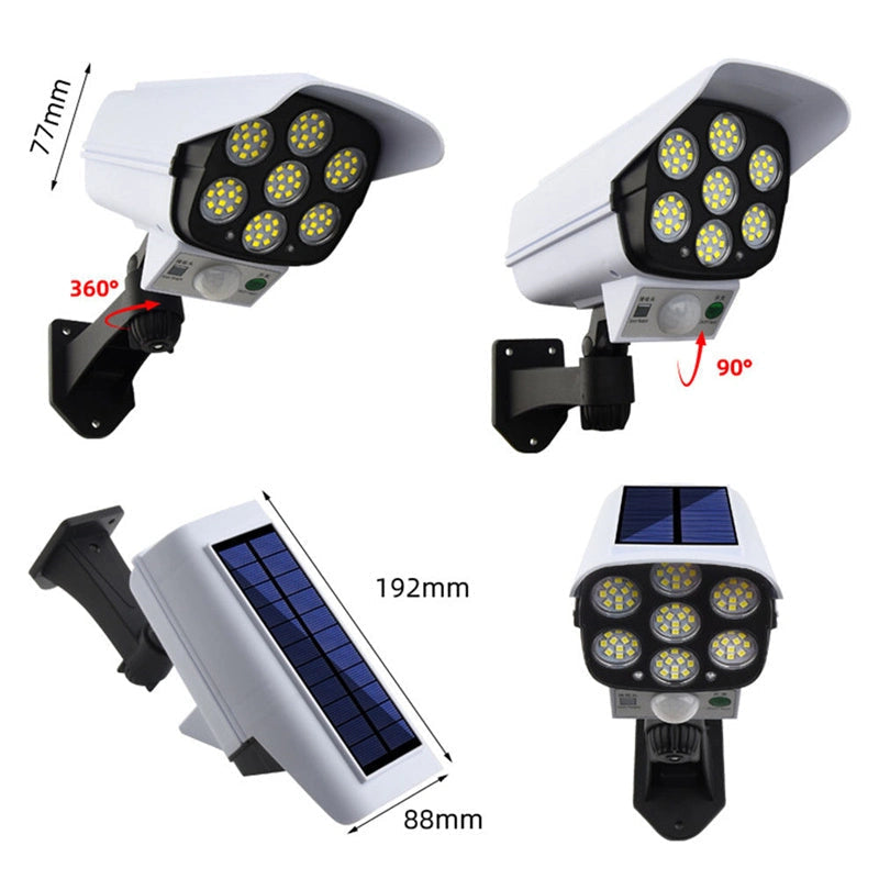 LAMPES SOLAIRE A COMMANDE DETECTEUR DE MOUVEMENT PRO