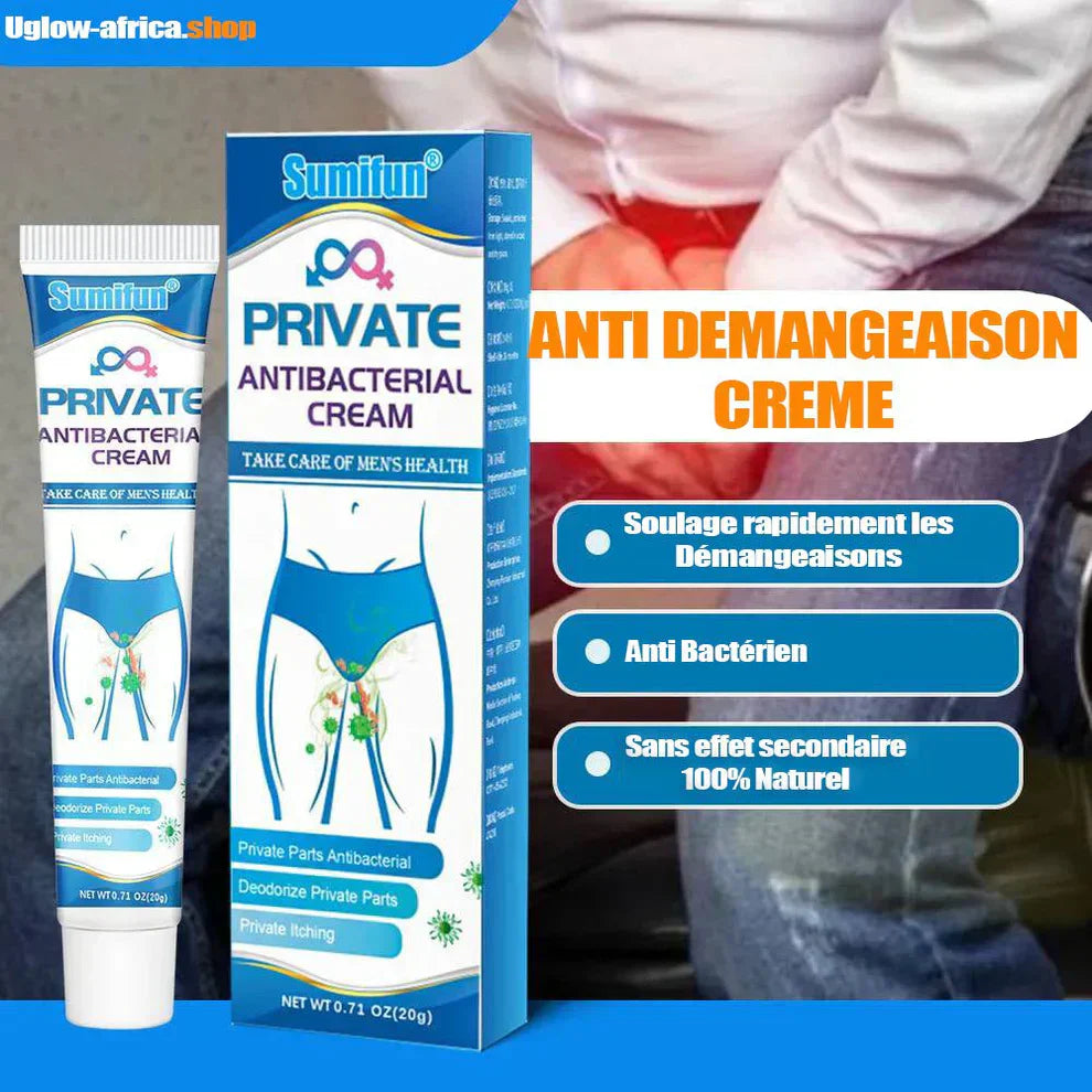 Crème anti-démangeaisons & Antibactérienne Bnn