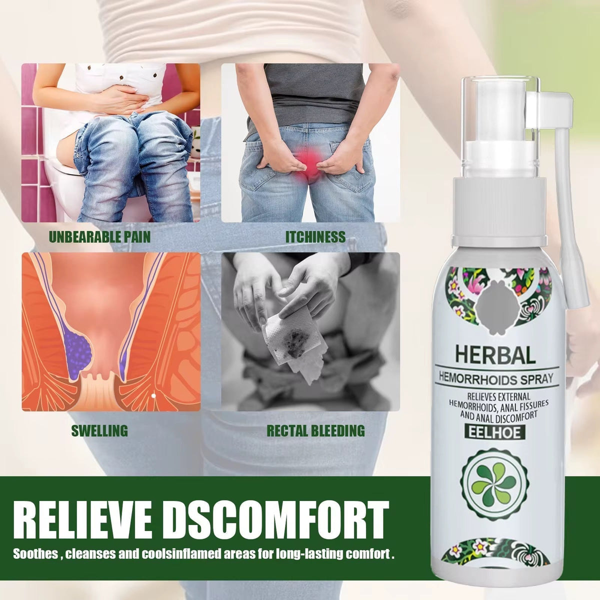 Hemocare™ Spay contre l'hémorroïde interne & externe