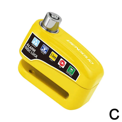 Antivol de disque avec alarme pour moto