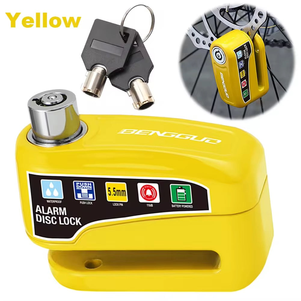 Antivol de disque avec alarme pour moto