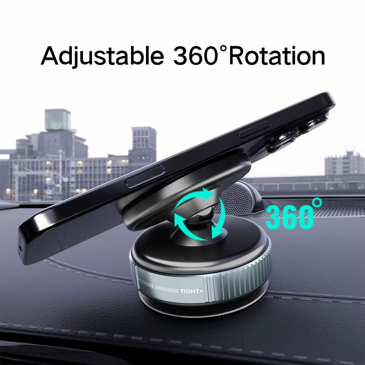 Support Téléphone Magnétique Rotatif 360°