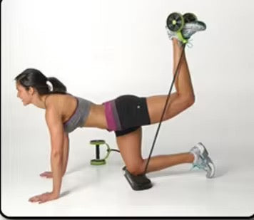 Gymnases à domicile fitness tirer corde taille abdominale minceur rouleau d'exercice