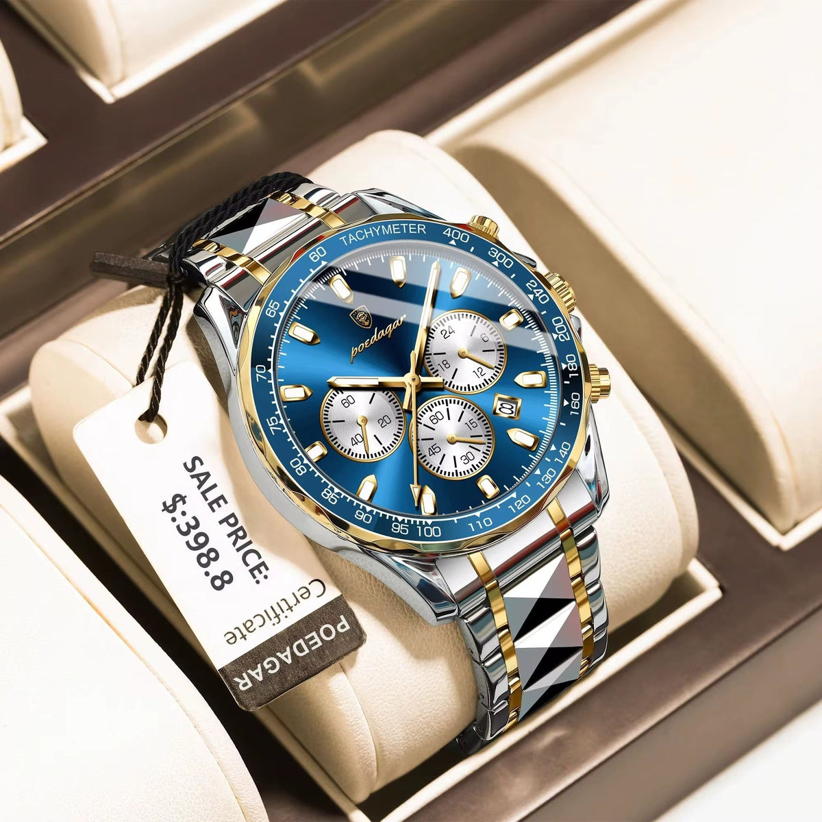 Montre de Luxe PODAGAR – Élégance et Puissance au Poignet
