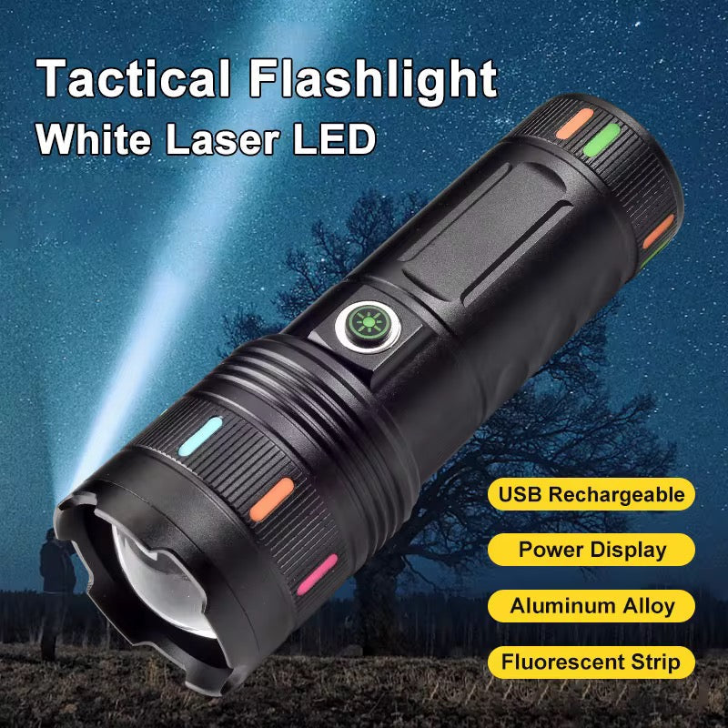 Lampe Torche LED Haute Puissance – White Laser LED