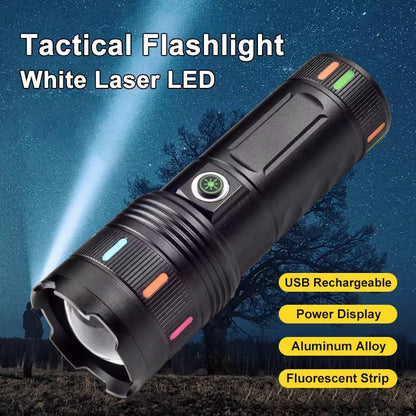 Lampe Torche LED Haute Puissance – White Laser LED