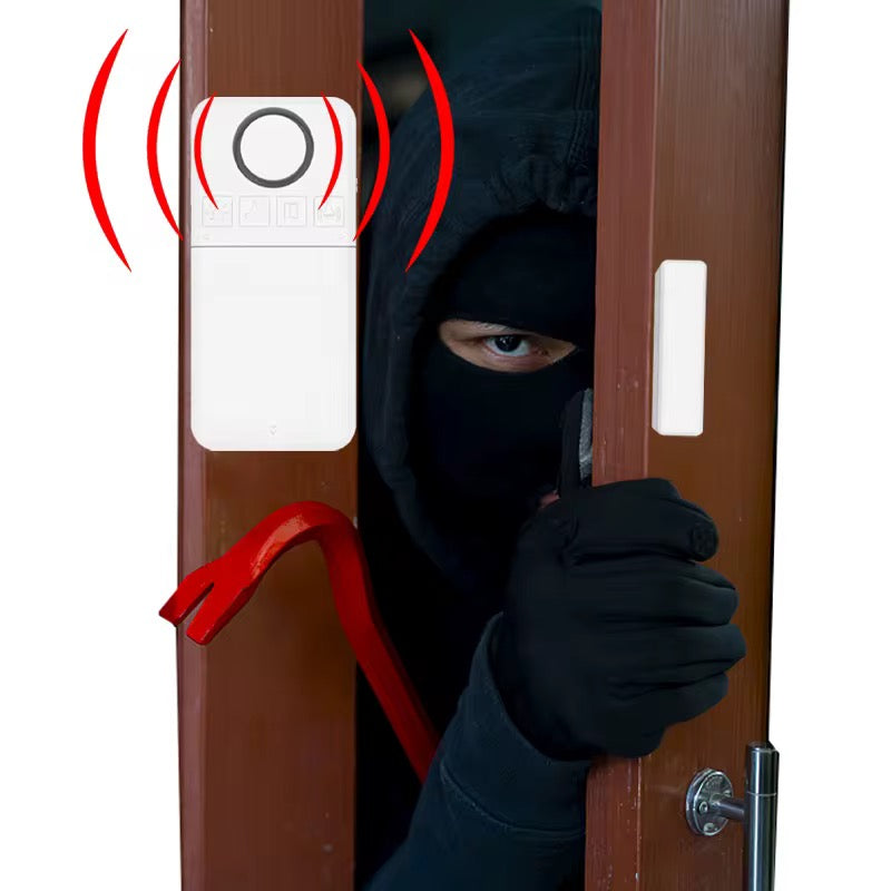Système d'avertissement d'alarme de sécurité domestique intelligent avec capteur magnétique