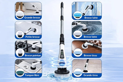 Brosse de nettoyage électrique ⚡️ 9en 1
