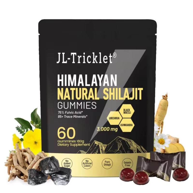 Himalayan Natural Shilajit Gummies – Énergie & Vitalité Naturelle