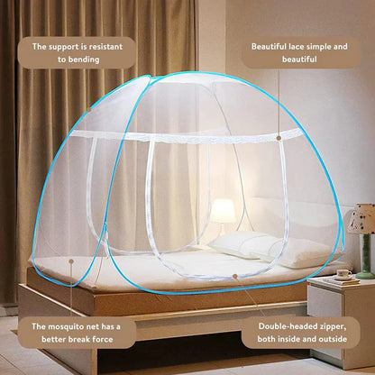 Moustiquaire pliable avec fermetures