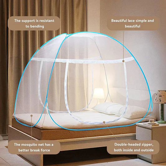 Moustiquaire pliable avec fermetures