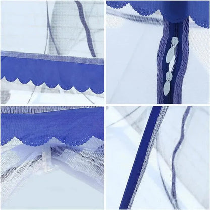 Moustiquaire pliable avec fermetures