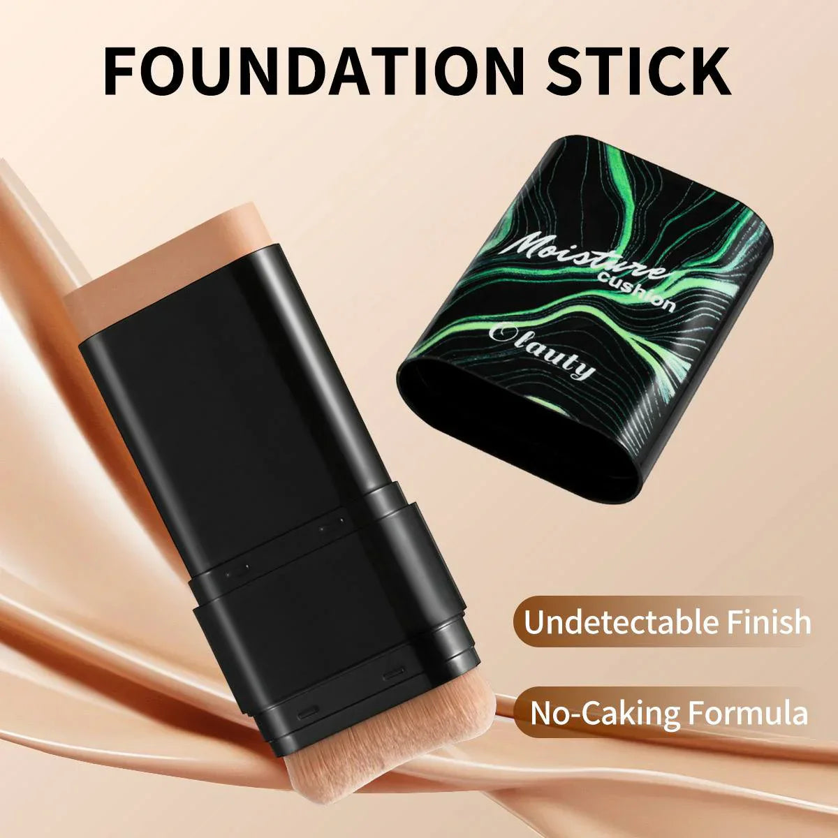 Stick de Fond de teint avec brosse intégré