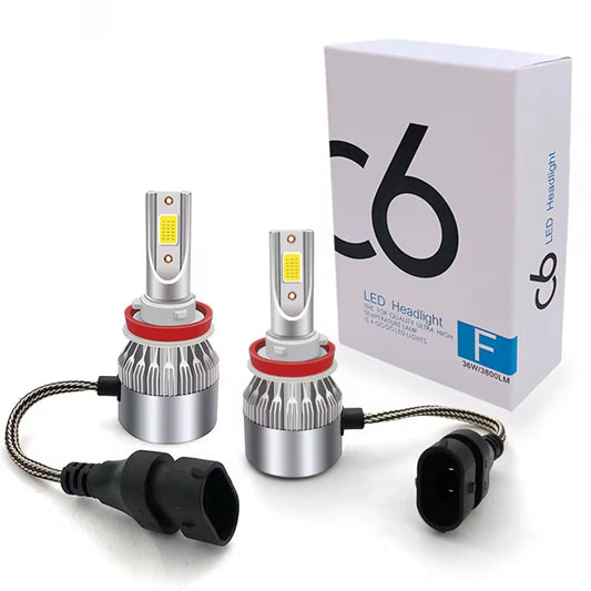 Phares LED De Voiture Ultra Lumineux C6 ORIGINAL