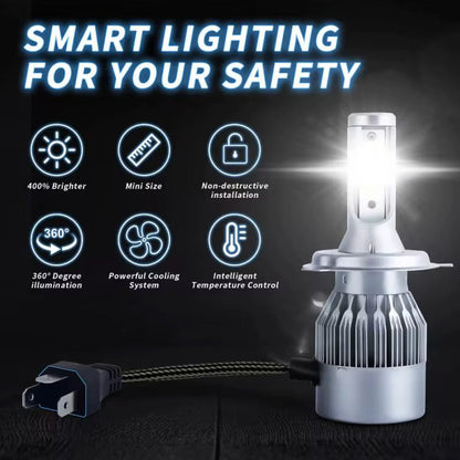 Phares LED De Voiture Ultra Lumineux C6 ORIGINAL