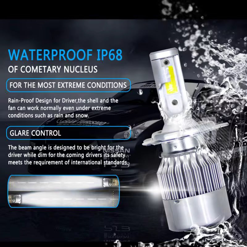 Phares LED De Voiture Ultra Lumineux C6 ORIGINAL
