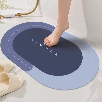 Tapis de Douche Ultra-Absorbant et Anti-Dérapant - Fini les Tapis Mouillés PRO ( 40 CM SUR 60 CM )