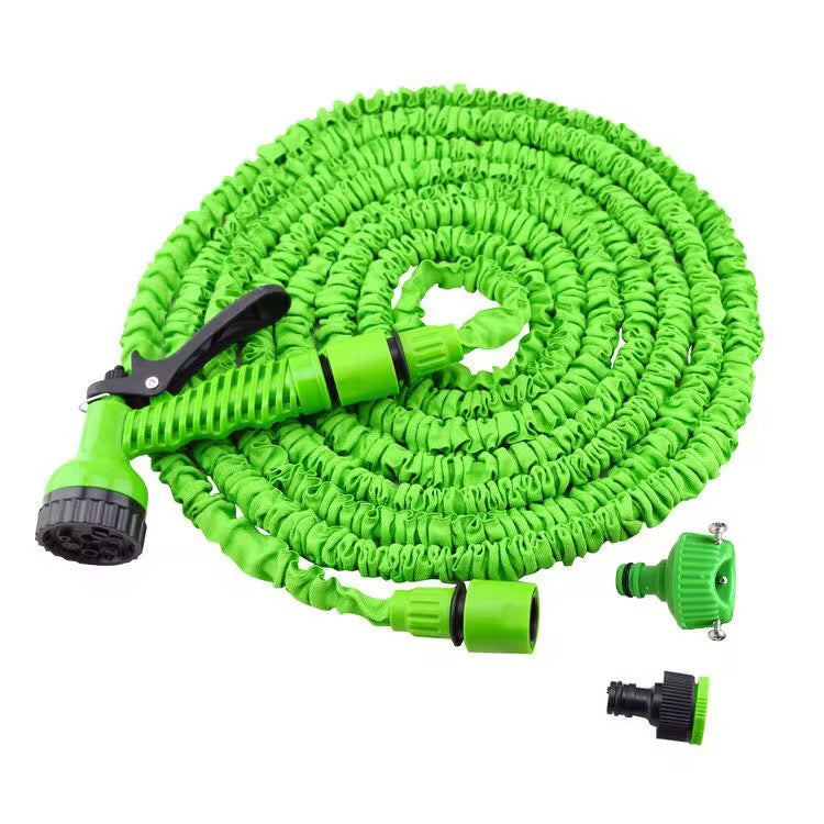 Tuyaux d'arrosage polyvalents de 30 mètres avec buse d'arrosage pour arroser les fleurs, jardin, voiture (30 mètres)