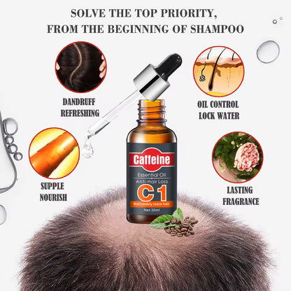 Huile de Cheveux Caféine C1