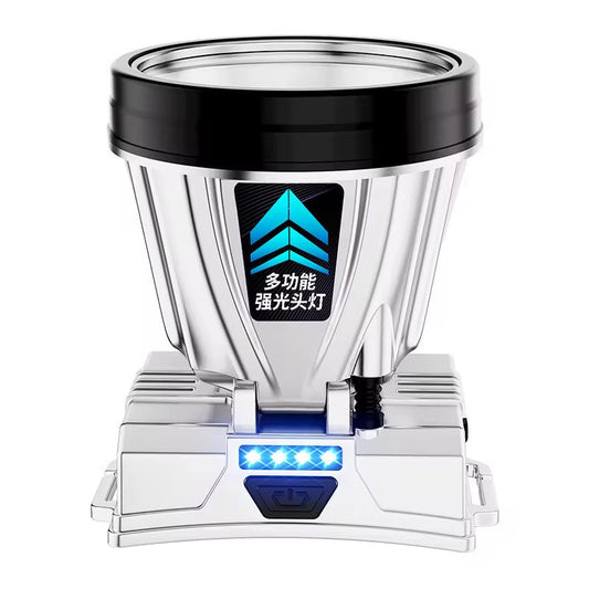 Lampe Frontale Ultra-Lumineuse Rechargeable à Haute Puissance