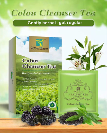 Thé nettoyant du côlon pour la Constipation Chronique, Colopathie Fonctionnelle Cm