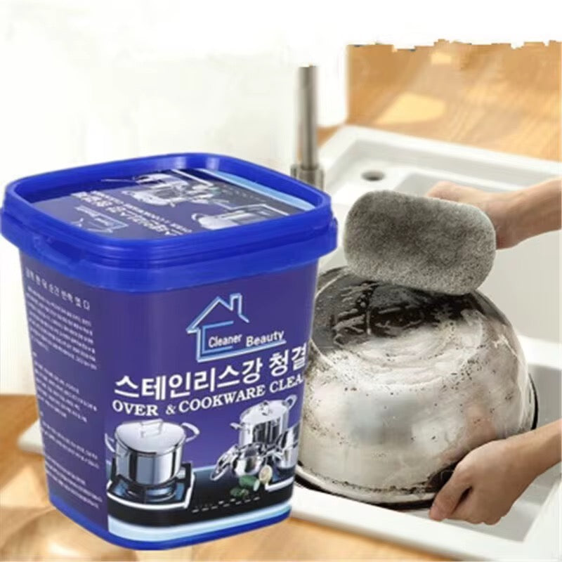 Pâte Nettoyante Multi-Usage pour Inox et Ustensiles de Cuisine