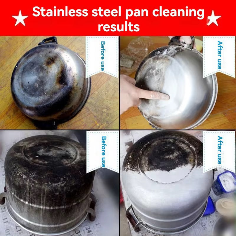 Pâte Nettoyante Multi-Usage pour Inox et Ustensiles de Cuisine