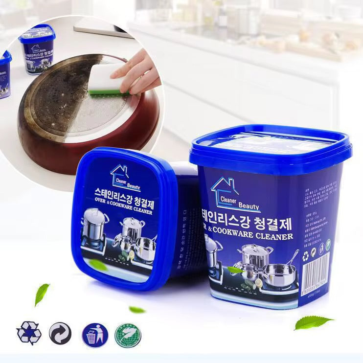Pâte Nettoyante Multi-Usage pour Inox et Ustensiles de Cuisine
