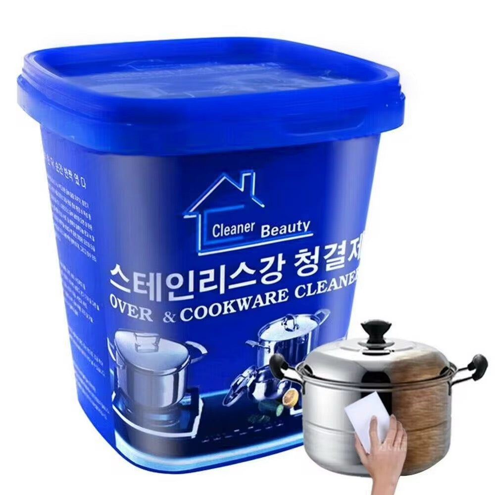 Pâte Nettoyante Multi-Usage pour Inox et Ustensiles de Cuisine