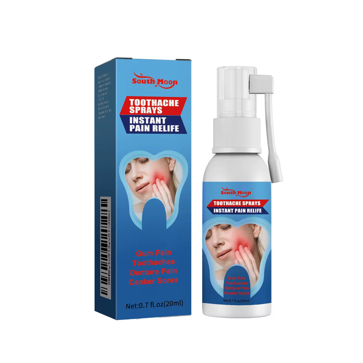 Spray Anti-Douleur Dentaire Express — Soulagement en Quelques Secondes