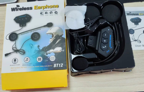 Kit Oreillette Bluetooth Pour Casque de Moto