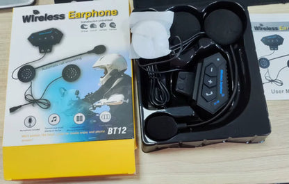 Kit Oreillette Bluetooth Pour Casque de Moto